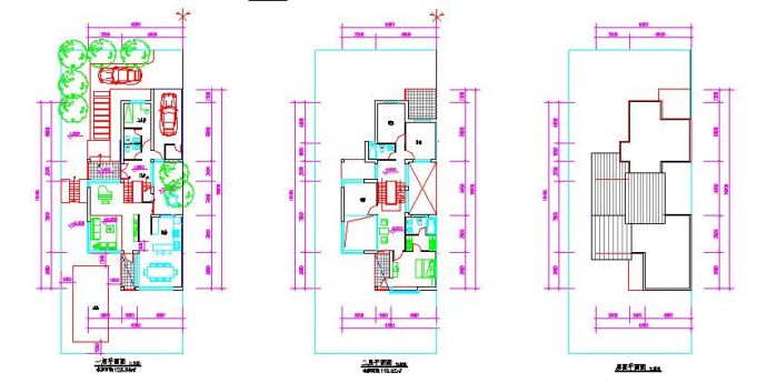 【盐城市】某市区小别墅建筑方案设计图_图1