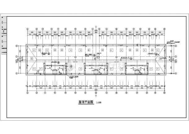 【北京市】某社区居委会拆迁安置楼2栋建筑结构图-图一