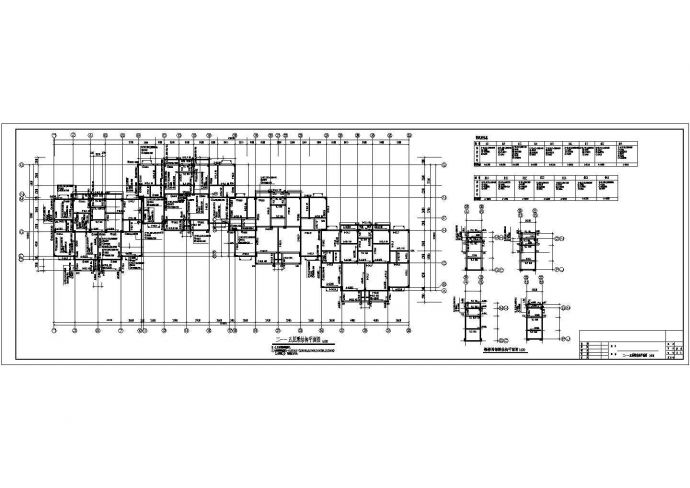 【泰州市】某高层建筑结构建设图纸_图1