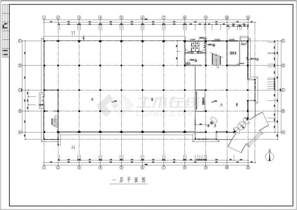 【慈溪市】某公司二期工程办公楼建筑图纸-图二