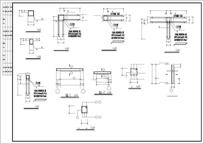 某砖混扩建及钢结构夹层工程图纸_图1