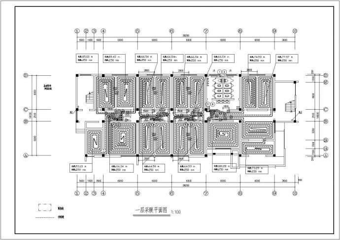 【常州市】某市区办公楼地暖完整施工图_图1