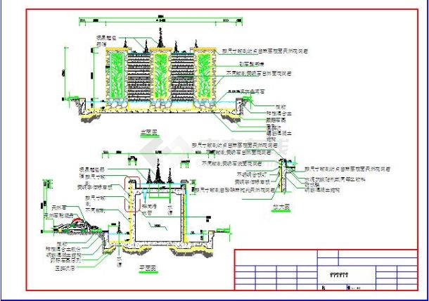 【许昌市】市区广场喷泉设计施工详图-图一