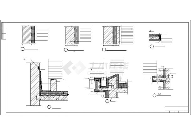 某市多层医院建施CAD详图-图一