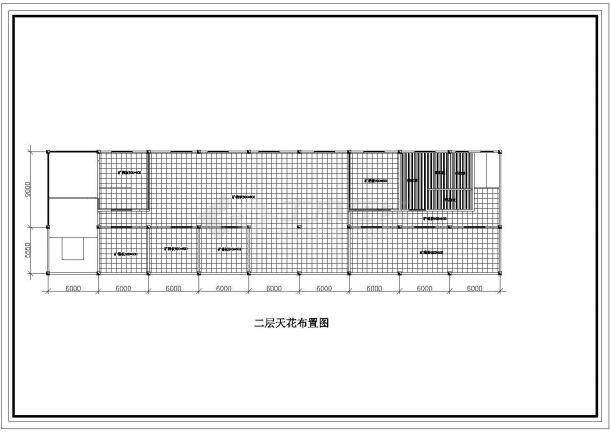 天津火车站建筑设计平面布置图（共5张）-图二