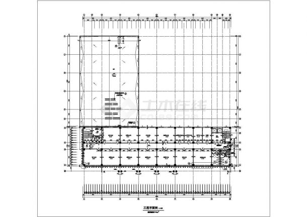 某地办公楼的详细建筑设计施工图 （全套）-图一