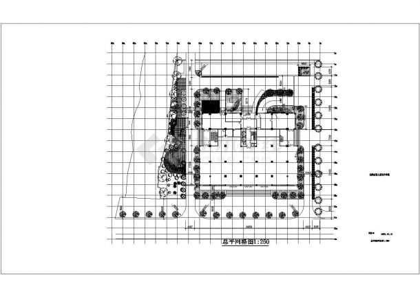 某地红旗大厦建筑设计施工图（共20张）-图二