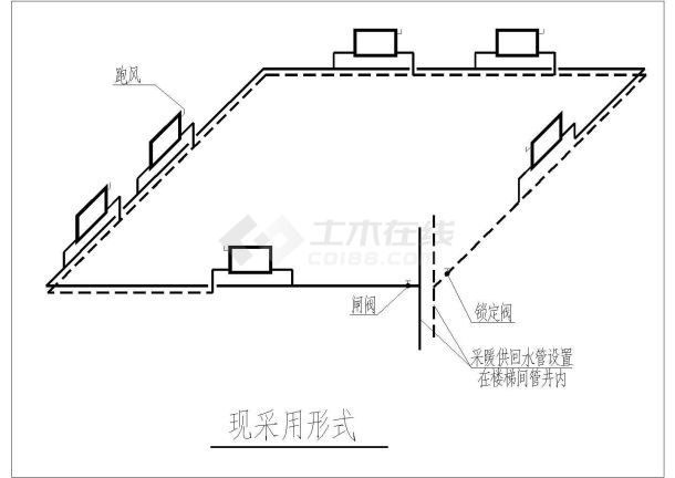 【哈尔滨市】建委建议六种分户采暖管道布置方式-图一