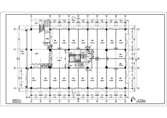 多层综合楼建筑方案设计图_图1
