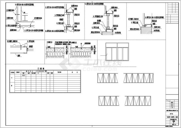 某厂房工程建筑设计施工图（共8张）-图二