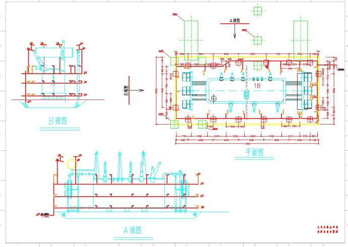 某所区室外变压器水喷雾管道施工图_图1
