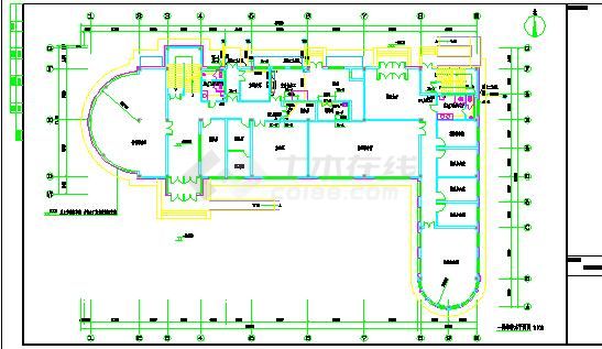 某幼儿园和物业中心给排水全套施工图（共7张）-图二