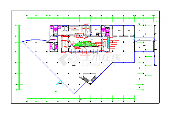 某商务中心餐厅工艺CAD设计图（共5张）-图二
