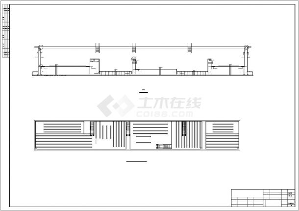 [山东]钢排架及局部钢框架汽车发动机厂结构施工图（含建筑图韩国独资）-图一