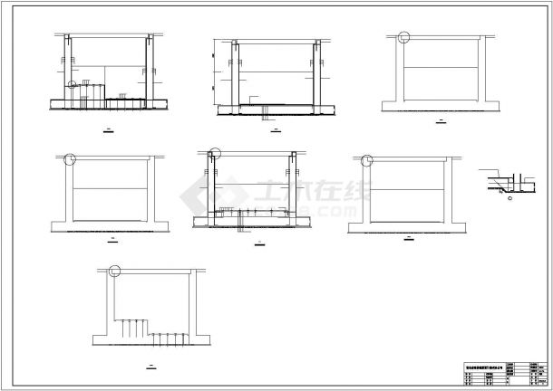 [山东]钢排架及局部钢框架汽车发动机厂结构施工图（含建筑图韩国独资）-图二