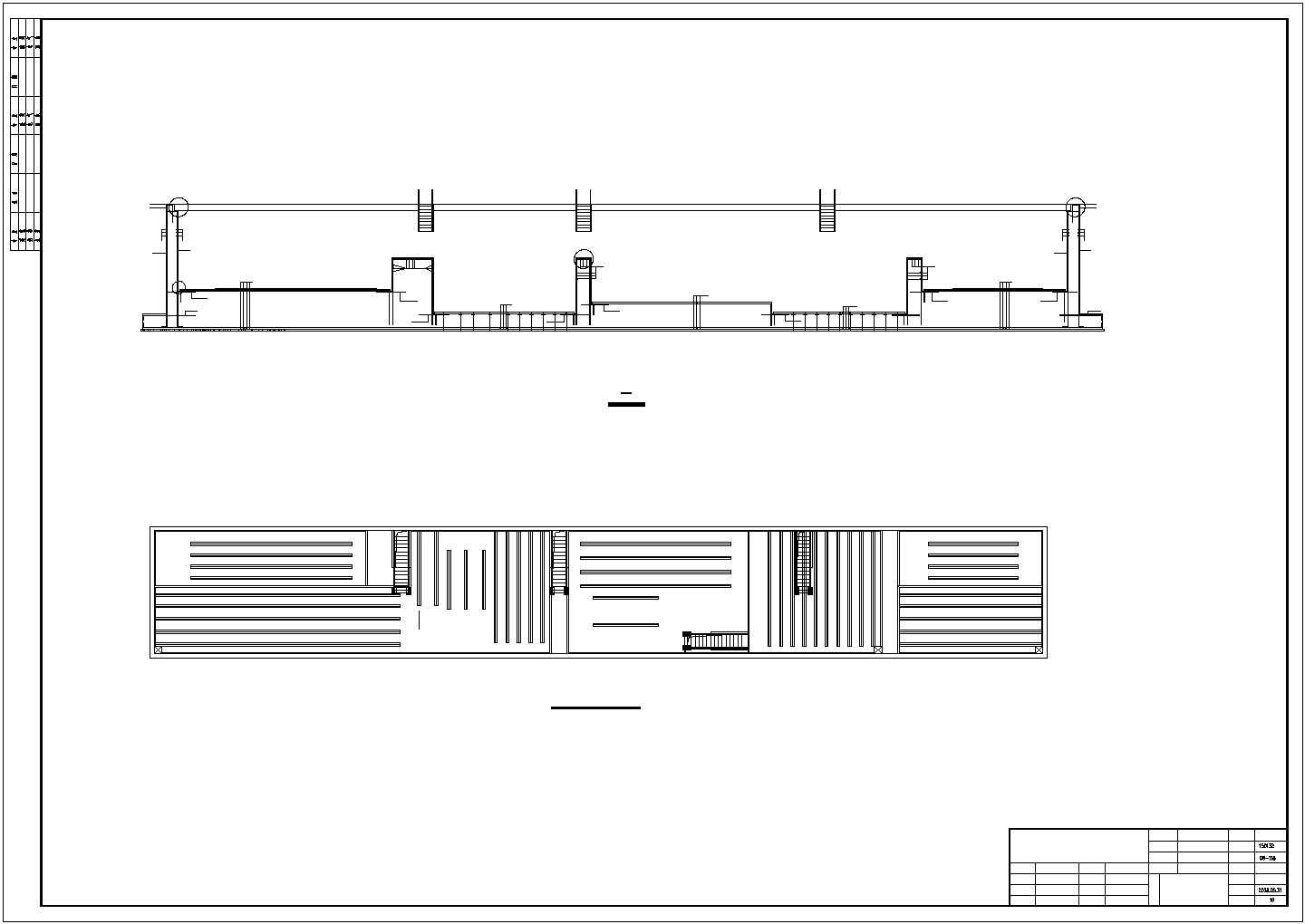 [山东]钢排架及局部钢框架汽车发动机厂结构施工图（含建筑图韩国独资）