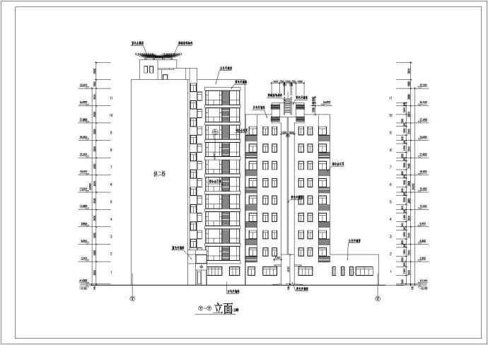 某高层小区住宅建筑施工图（全套）_图1