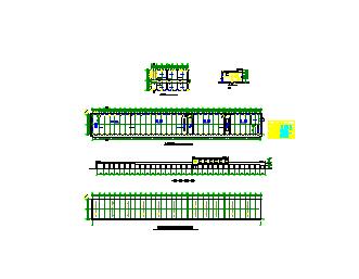 某地车库的完整建筑平面图（共7张）_图1