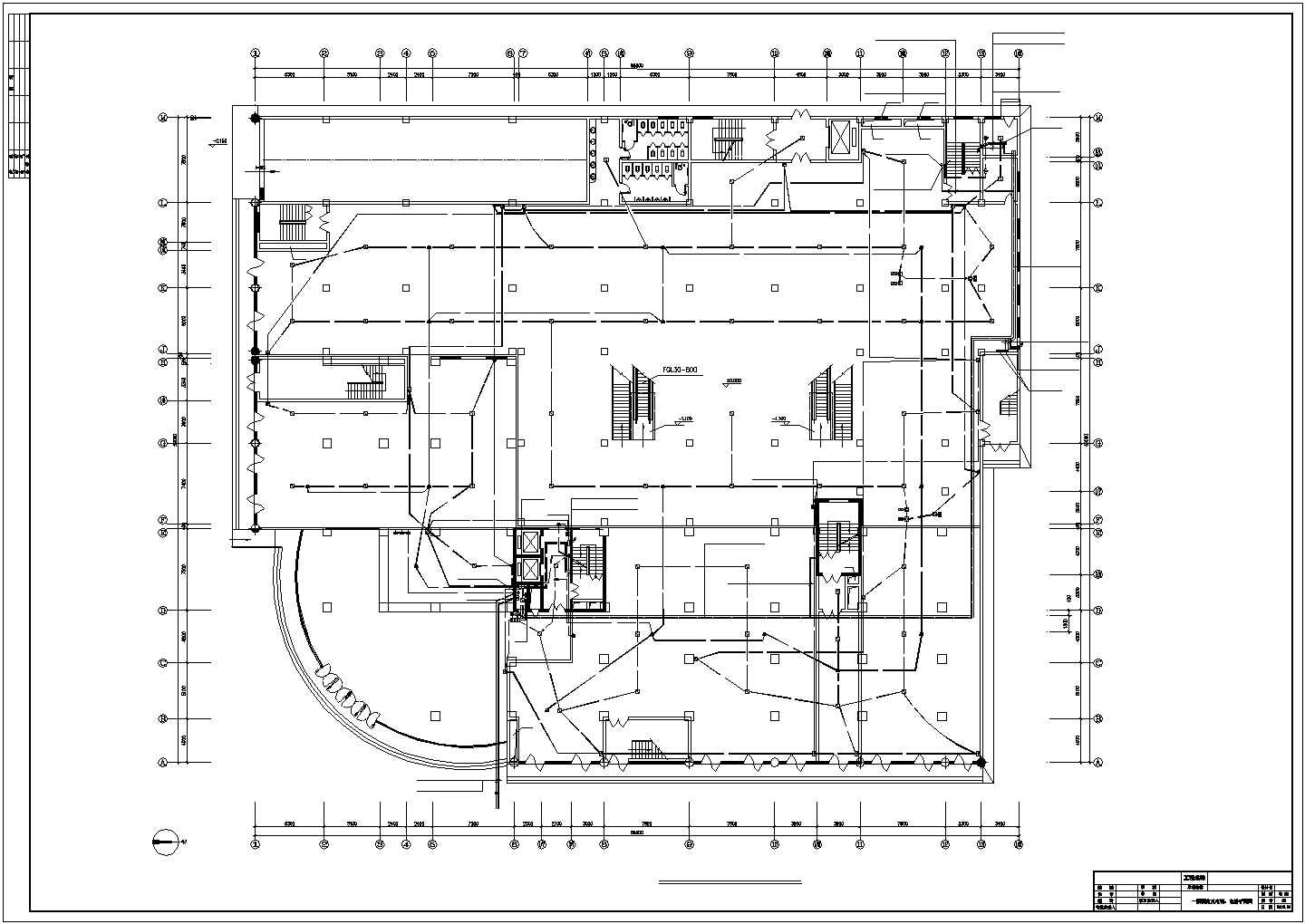 某17层商场办公综合楼全套电气设计图