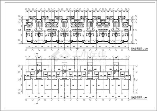 某地典型的经典户型建筑图（共5张）-图二