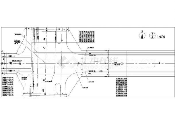 某珠江路道路工程管线综合规划图（共4张）-图二
