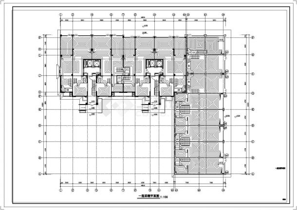 [银川]高层住宅楼地板辐射采暖设计施工图-图二