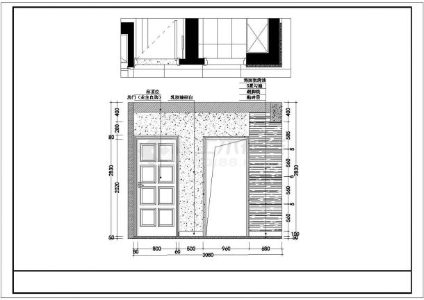 某地锦苑春天建筑设计图（共18张）-图二