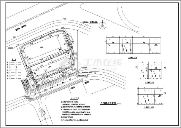 某厂区综合外网全套施工图-图二