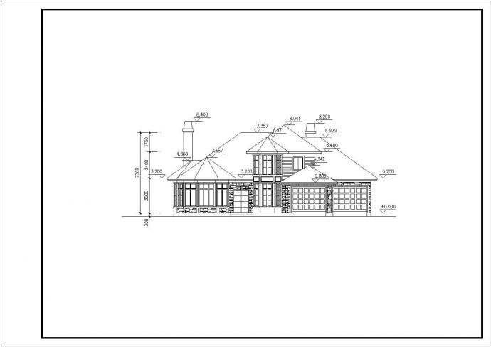 某小型的别墅设计方案 （共9张）_图1