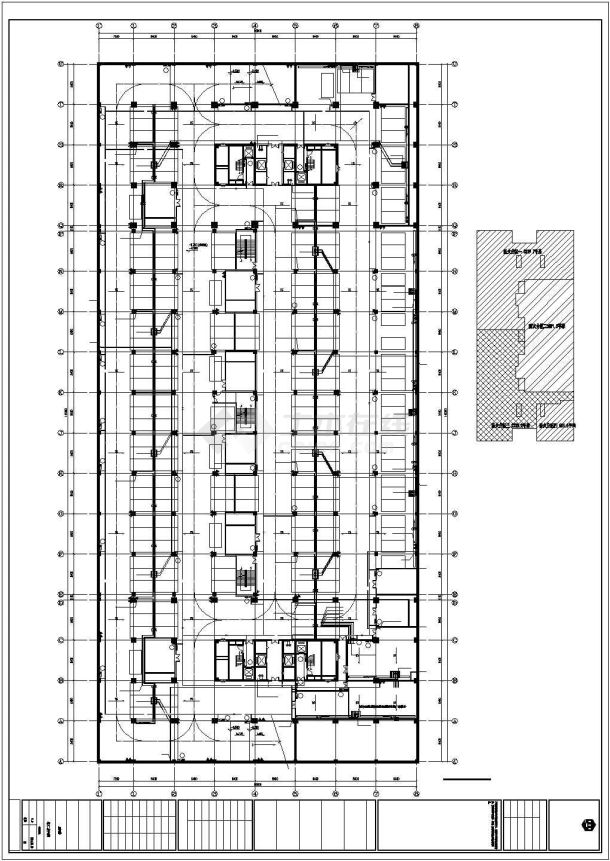 [安徽]99米办公大楼给排水施工图纸-图二