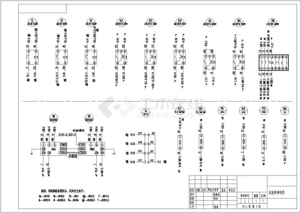 【安徽省】宿州市直流屏完整设计图纸-图一