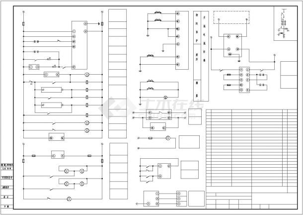 【江苏省】小型化断路器二次原理图-图一