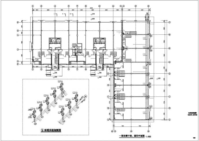 [银川]高层住宅楼地板辐射采暖设计施工图_图1