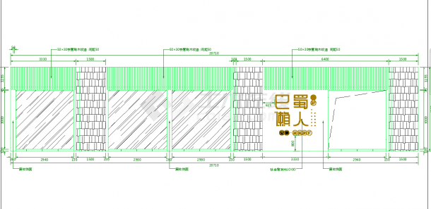 四川某2层火锅店装修设计全套CAD图纸（附jpg格式效果图）-图一