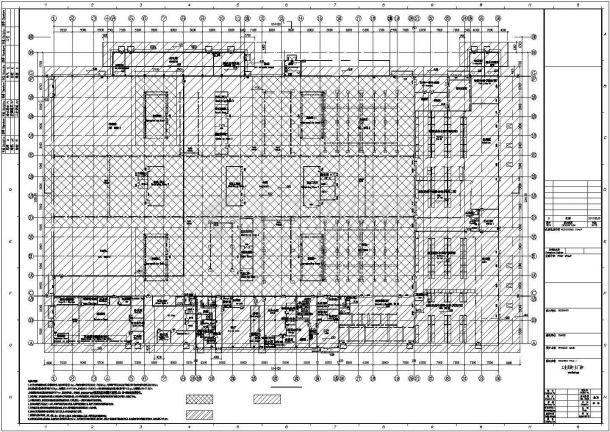 [湖南]单层钢框架结构厂房及各种子项建筑结构施工图（中英文对照）-图二