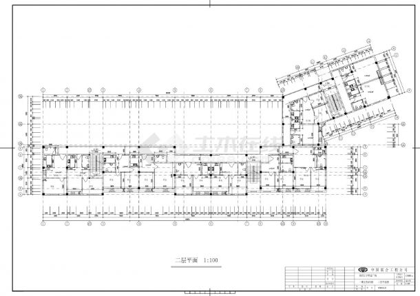 浙江莱茵达萧山城市新区A-39地块-一期工程4号楼平立剖CAD图-图二
