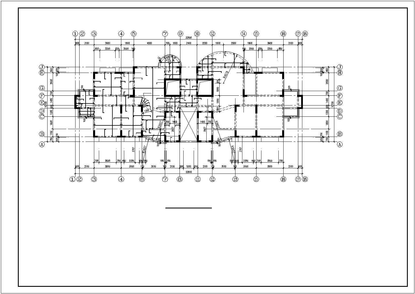 某地高档住宅设计CAD图纸