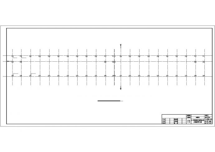 某钢筋混凝土柱-钢梁排架宿舍结构设计图_图1
