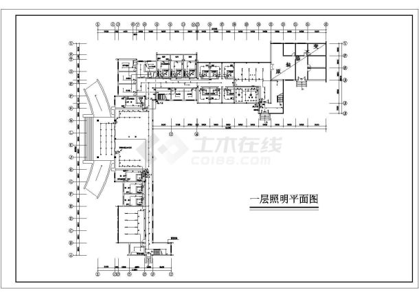 【江苏省】某地区综合楼装修电气图(共9张)-图一