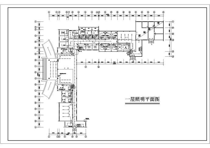 【江苏省】某地区综合楼装修电气图(共9张)_图1