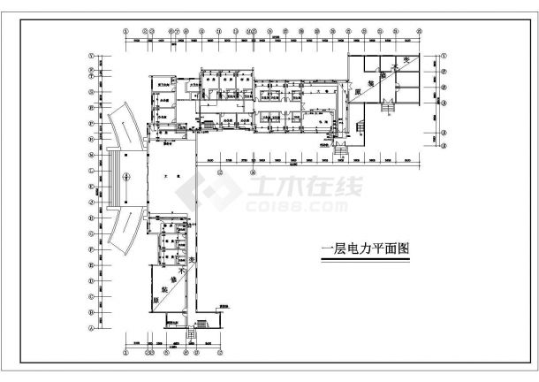 【江苏省】某地区综合楼装修电气图(共9张)-图二