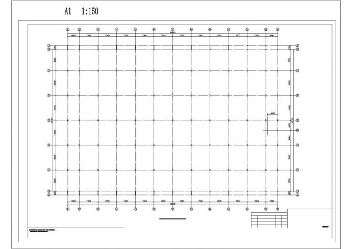 苏州某三层钢管桁架框架结构设计图_图1