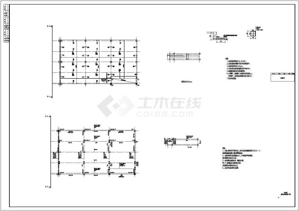 某公司钢结构厂房设计图纸（全集）-图二