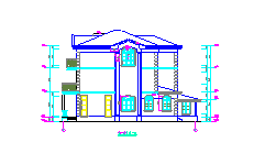 某地小型别墅的建筑设计详细方案图纸_图1