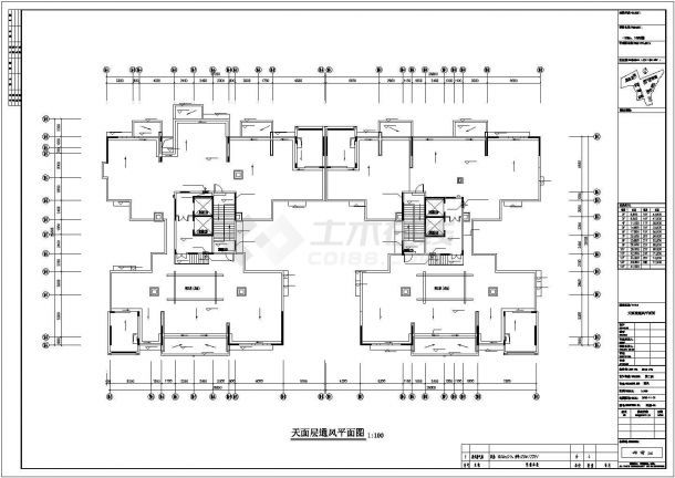 [广东]塔楼住宅通风防排烟设计施工图-图二