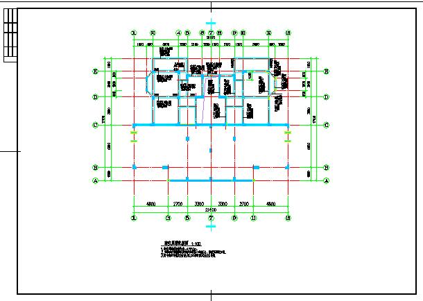 两层超豪华别墅钢框架结构设计施工图_图1