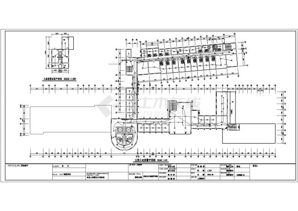 医院综合楼电气设计CAD图纸-图一