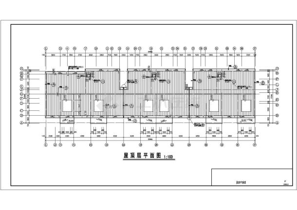 某六层坡屋顶住宅楼建筑施工图-图二