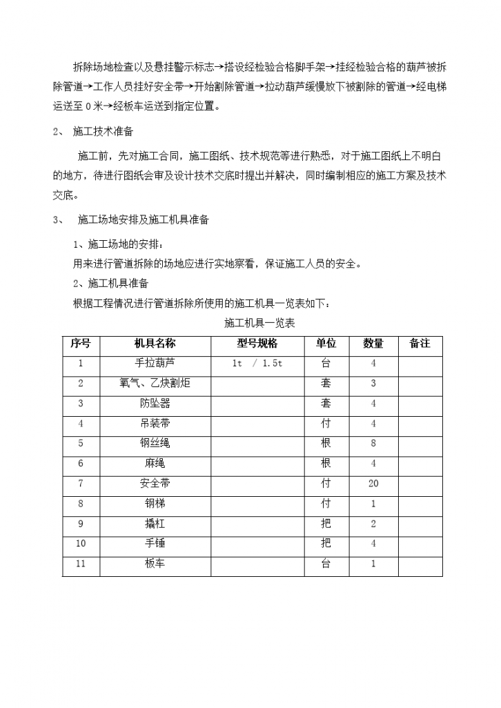 锅炉省煤器灰斗仓泵及附件管道拆除专项施工方案-图二