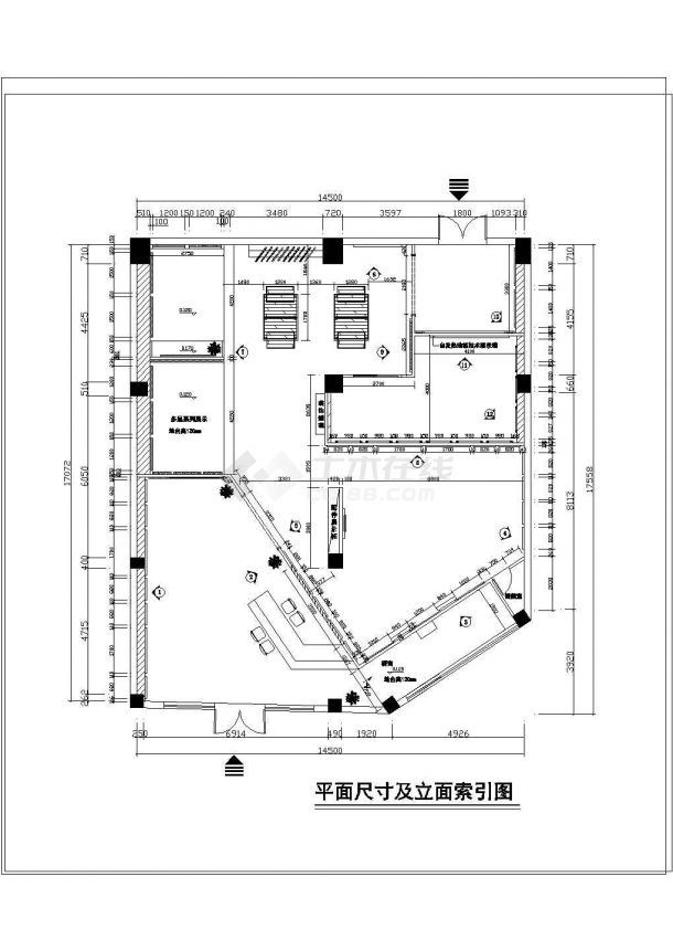 图二【江苏省】地板专卖店装修设计图纸